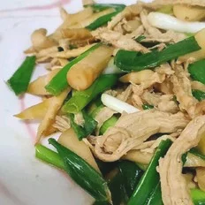鸡丝笋尖的做法-咸鲜味炒菜谱