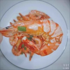 爆炒黑虎虾的做法-咸鲜味炒菜谱