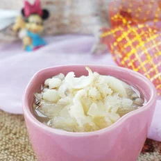 百合薏米银耳汤的做法-甜味煮菜谱