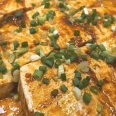 香煎豆腐的做法-咸鲜味煎菜谱