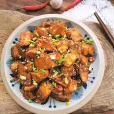 锅巴土豆的做法-香辣味拌菜谱
