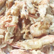 酥炸河虾的做法-家常味炸菜谱
