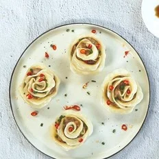 玫瑰花蒸卷的做法-家常味蒸菜谱
