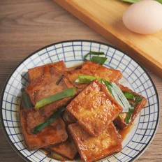 蚝油豆腐【孔老师教做菜】的做法-家常味煎菜谱