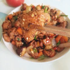 干锅辣子鸡的做法-香辣味炒菜谱
