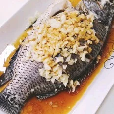 清蒸花斑鱼的做法-咸鲜味蒸菜谱