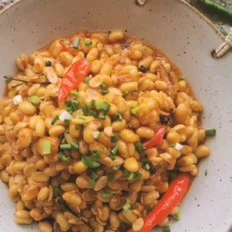 麻辣豆的做法-麻辣味炒菜谱
