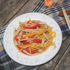 炒杏鲍菇的做法-咸鲜味炒菜谱