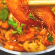 干锅虾的做法-香辣味炒菜谱
