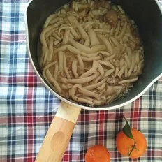 滑菇炒肉的做法-家常味炒菜谱