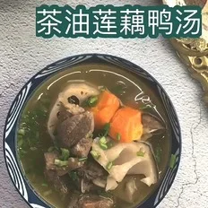 茶油莲藕鸭汤的做法-家常味炖菜谱