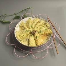 高汤蒸蛋饺的做法-咸鲜味蒸菜谱