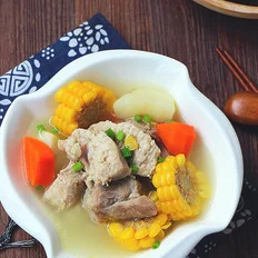 玉米荸荠排骨汤的做法-咸鲜味煲菜谱