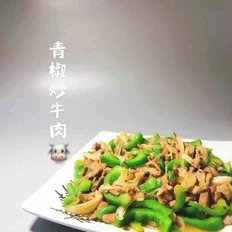 青椒炒牛肉的做法-香辣味炒菜谱