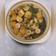 虾仁粉丝煲的做法-家常味煮菜谱