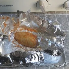 锡纸烤翅的做法-家常味烤菜谱