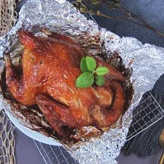 空气炸锅版烤鸡的做法-家常味烘焙菜谱