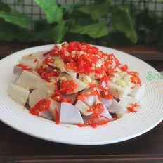 剁椒蒸芋头的做法-香辣味蒸菜谱