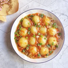 水晶土豆丸子的做法-家常味蒸菜谱