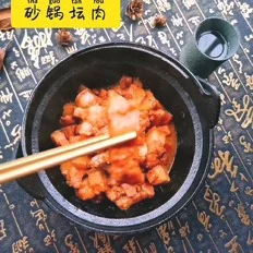 砂锅坛肉的做法-咸鲜味砂锅菜谱
