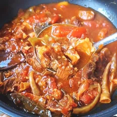 番茄牛腩的做法-咸鲜味炖菜谱