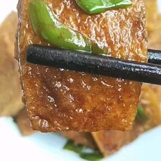 酱汁煎千叶豆腐的做法-酱香味煎菜谱