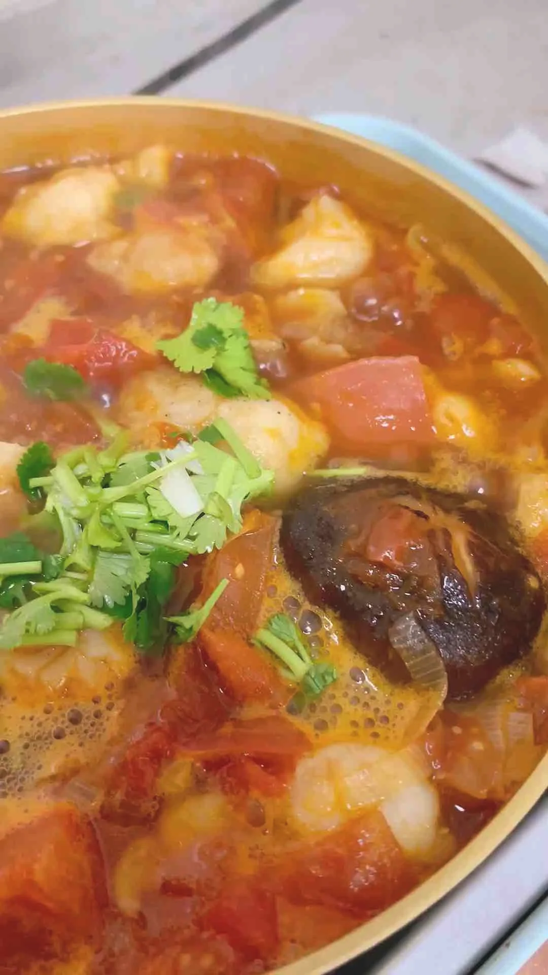 番茄酸汤龙利鱼的做法-酸甜味煮菜谱