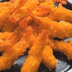 黄金香酥虾的做法-咸鲜味炸菜谱