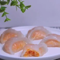水晶虾饺的做法-咸鲜味蒸菜谱