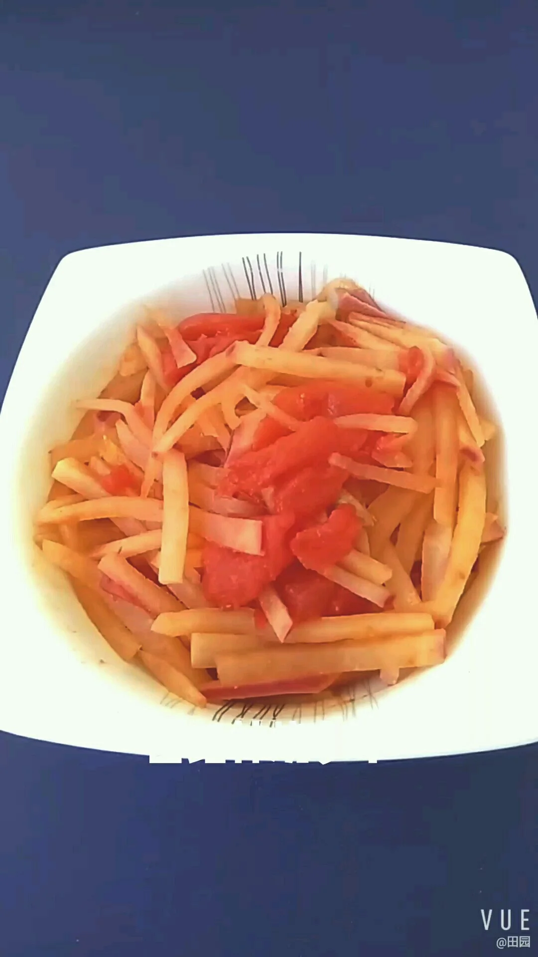西红柿烧萝卜的做法-茄汁味烧菜谱