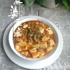 懒人麻婆豆腐的作法-麻辣味炒菜谱