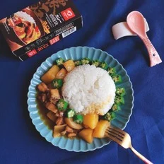 咖喱土豆焖鸡的做法-咖喱味烧菜谱