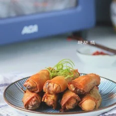 三鲜春卷的做法-咸鲜味烤菜谱