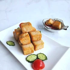 自制鱼豆腐的做法-咸鲜味蒸菜谱