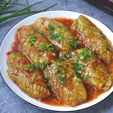 茄子鱼的做法-家常味蒸菜谱