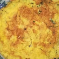 葱花煎蛋的做法-咸鲜味煎菜谱