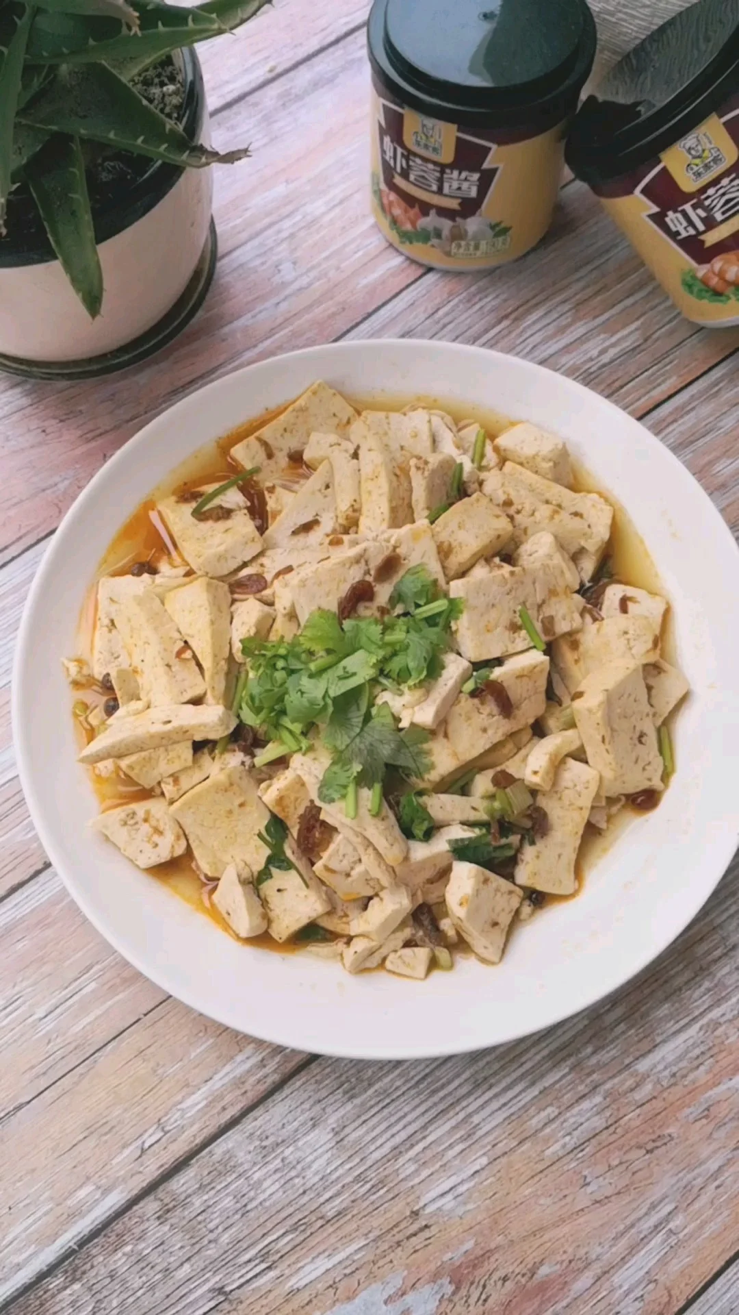 虾蓉豆腐的做法-香辣味炖菜谱