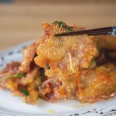 东北硬菜~锅包肉的做法-酸甜味炸菜谱