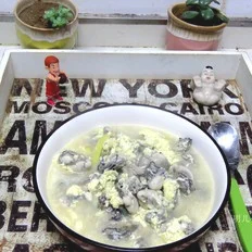 生蚝蛋汤的做法-家常味煮菜谱