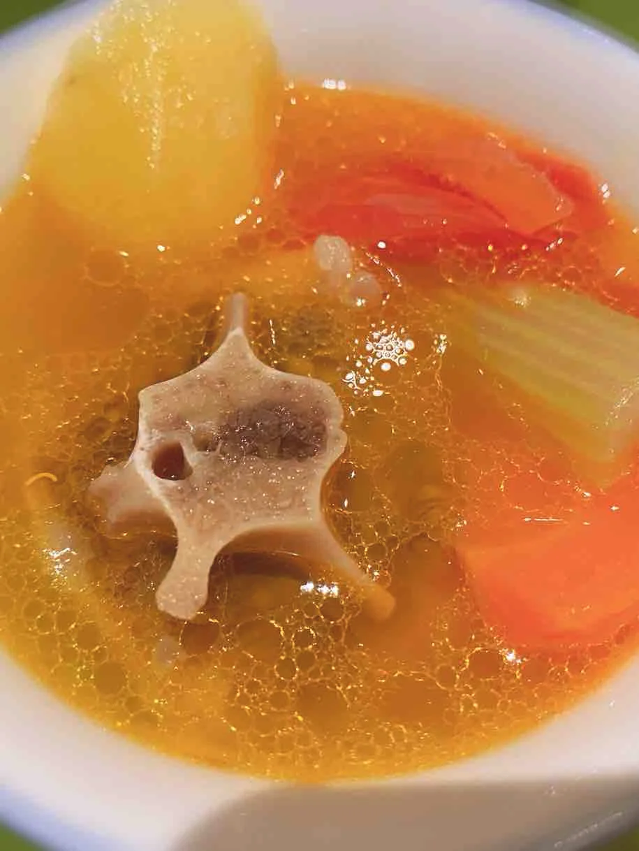 杂菜牛尾汤的做法-酸甜味煲菜谱