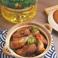 茶油焖鸡【孔老师教做菜】的做法-家常味焖菜谱