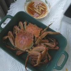 清蒸螃蟹的做法-家常味蒸菜谱