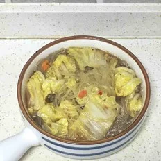 白菜粉丝汤的做法-家常味煮菜谱