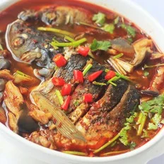 电饭煲炖鱼头的做法-麻辣味炖菜谱