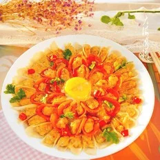 新年必备的吉祥蒸菜~花开富贵的做法-咸鲜味蒸菜