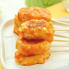 糖醋虾饼【宝宝辅食】的做法-咸鲜味煮菜谱