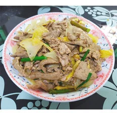潮汕咸菜炒肉的做法-家常味炒菜谱