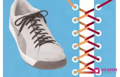 跑鞋鞋带的10种系法图解
