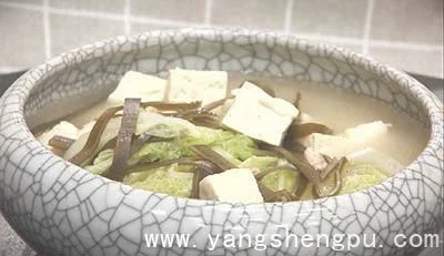 秘制白菜炖豆腐的做法