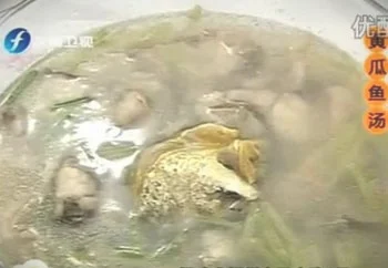 黄瓜鱼汤的做法